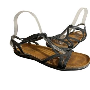 Naot Black Comfort Sandals with Adjustable Straps